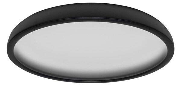Lampa Sufitowa Stilnovo, Reflexio, ściemnialny, czarny, przedpokój, metal, nowoczesny