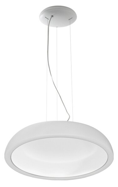Lampa Wisząca Stilnovo, Reflexio, ściemnialny, biały, salon, metal, design