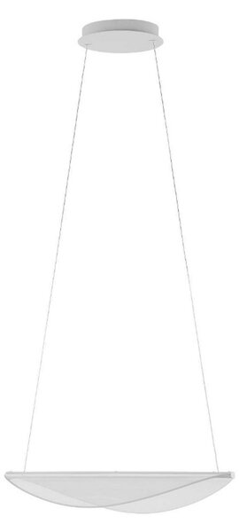 Lampa Wisząca Stilnovo, Diphy, ściemnialny, biały, salon, metal, design
