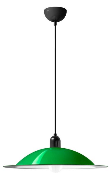 Lampa Wisząca Stilnovo, Lampiatta, zielony, salon, metal, design