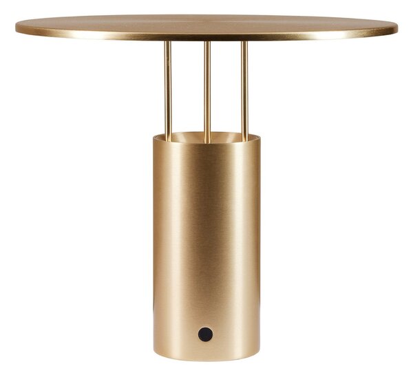 Lampa Stołowa Piet Hein, Tempel280, ściemnialny, złoty | mosiężny, sypialnia, aluminium, design