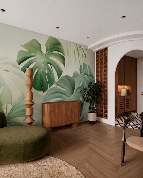 Fototapety Monstera, liście palmowe, Fototapety Natura, w05909 : Uwalls.pl