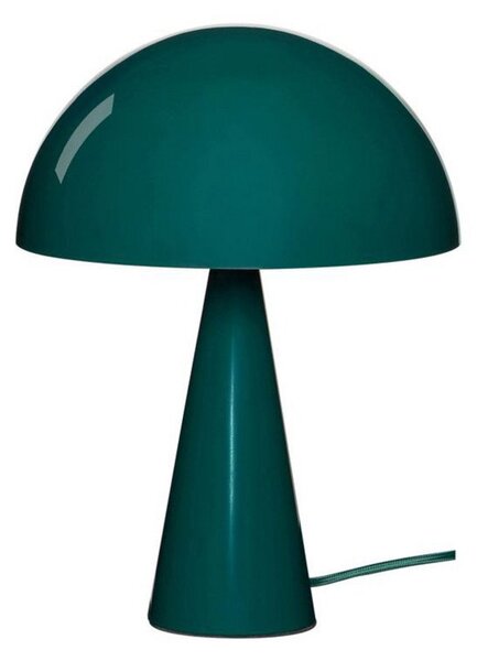 Lampa Stołowa Hübsch, Mush Mini, zielony, salon, metal, nowoczesny