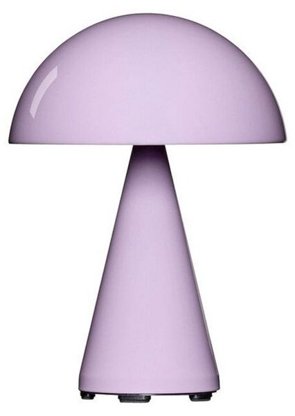 Zewnętrzna Lampa Hübsch, Mush, ściemnialny, pudrowy róż, taras, metal, nowoczesny