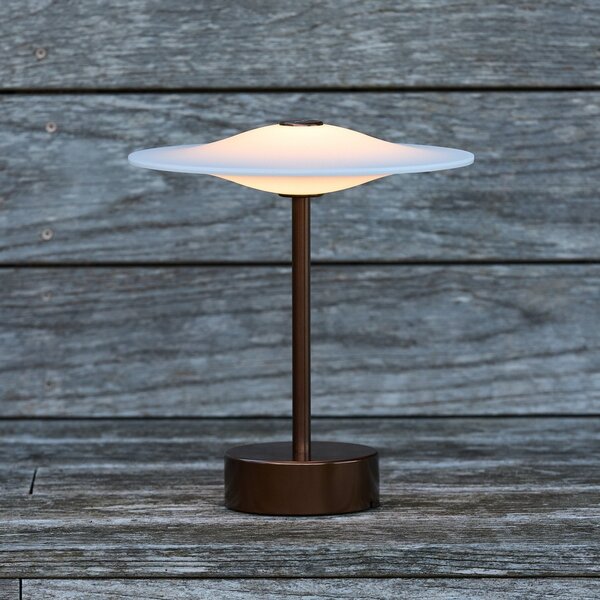 Zewnętrzna Lampa Piet Hein, ściemnialny, antyczny mosiądz, balkon, aluminium, design