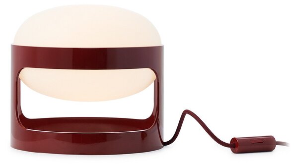 Lampa Stołowa Kartell, K28, czerwony, salon, tworzywo sztuczne, design
