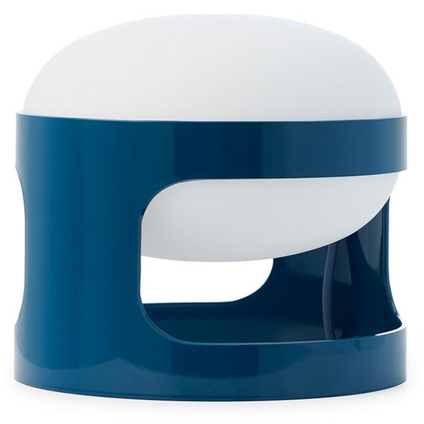 Lampa Stołowa Kartell, K28, niebieski, salon, tworzywo sztuczne, design