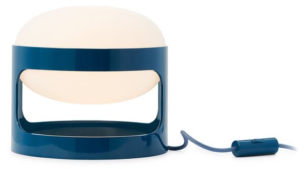 Lampa Stołowa Kartell, K28, niebieski, salon, tworzywo sztuczne, design