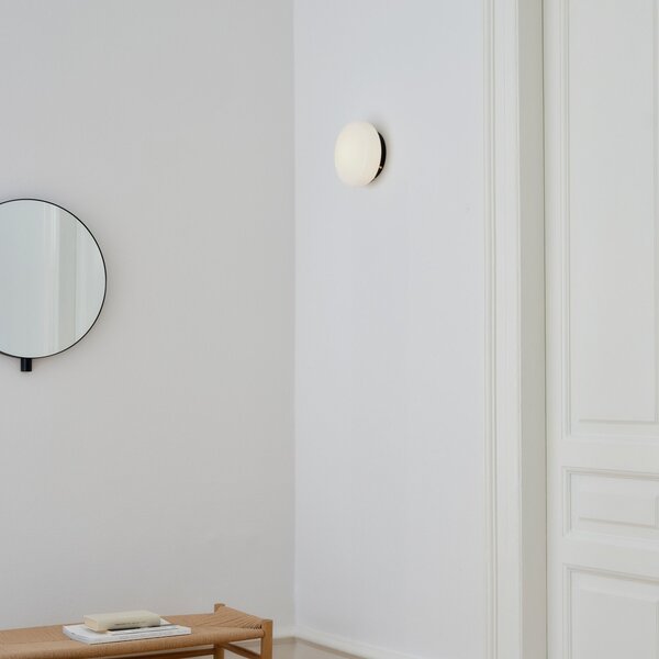 Lampa Ścienna GEJST, OPA, biały, salon, szkło