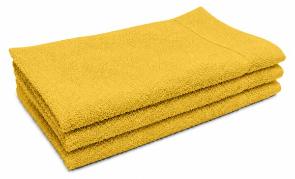 Ręcznik Classic mały żółty 30x50 cm, 100% bawełna