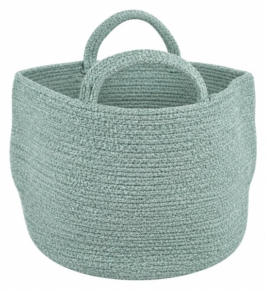 Kosz do przechowywania z uchwytami COTTON HAVEN 35x35 cm - więcej kolorów Kolor: Růžovohnědá