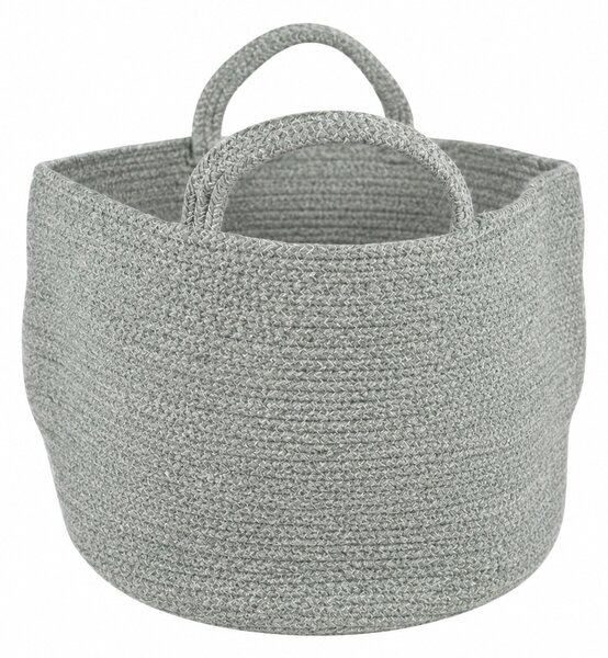 Kosz do przechowywania z uchwytami COTTON HAVEN 35x35 cm - więcej kolorów Kolor: Růžovohnědá