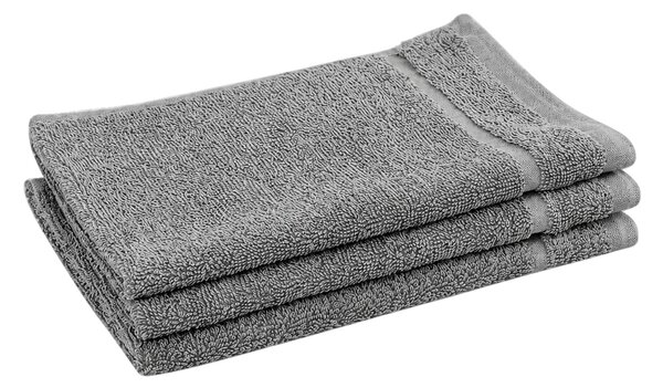 Ręcznik Classic mały jasno szary 30x50 cm, 100% bawełna