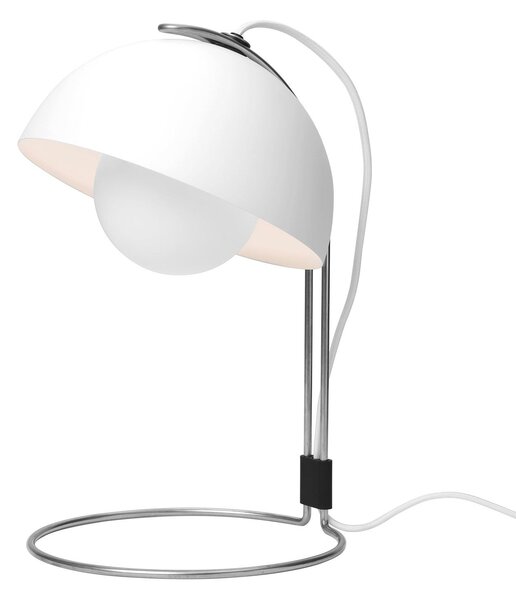 Lampa Stołowa &Tradition, Flowerpot VP4, biały, salon, metal, design