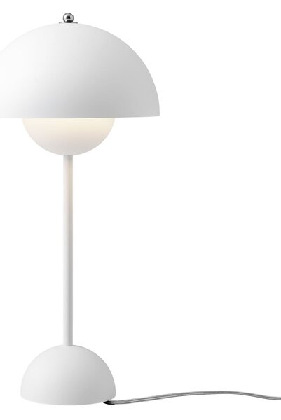 Lampa Stołowa &Tradition, Flowerpot VP3, biały, salon, metal, design