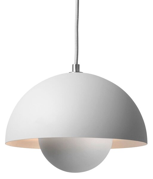 Lampa Wisząca &Tradition, Flowerpot VP1, ściemnialny, szary, salon, metal, design