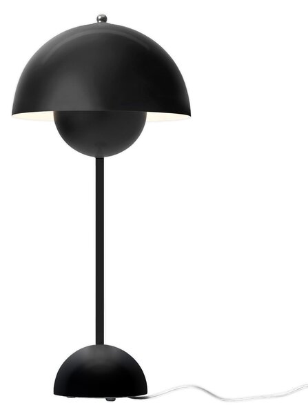 Lampa Stołowa &Tradition, Flowerpot VP3, czarny, salon, metal, design