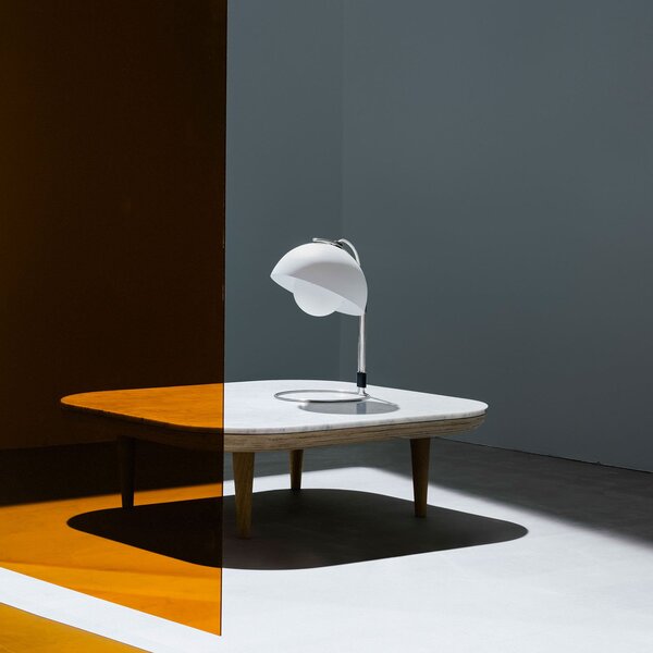 Lampa Stołowa &Tradition, Flowerpot VP4, biały, salon, metal, design