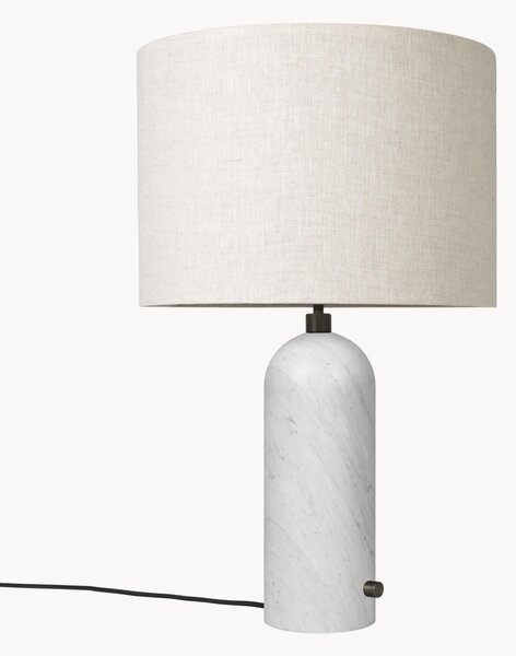 Lampa stołowa z marmuru z funkcją przyciemniania Gravity, różne rozmiary