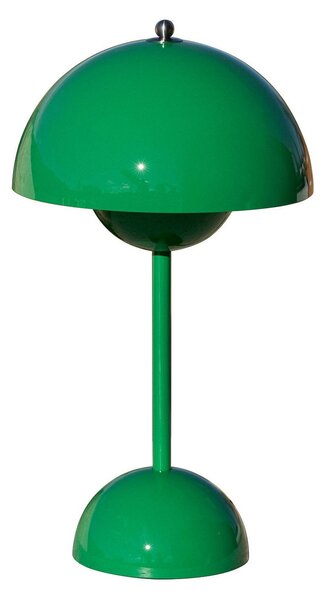 Lampa Stołowa &Tradition, Flowerpot VP9, ściemnialny, zielony, salon, tworzywo sztuczne, design
