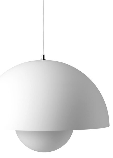 Lampa Wisząca &Tradition, ściemnialny, biały, salon, metal, design