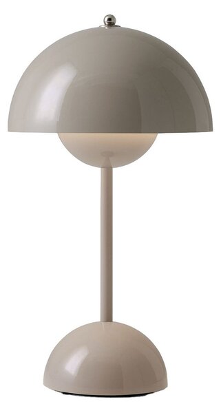 Lampa Wisząca &Tradition, ściemnialny, szary, salon, metal, design