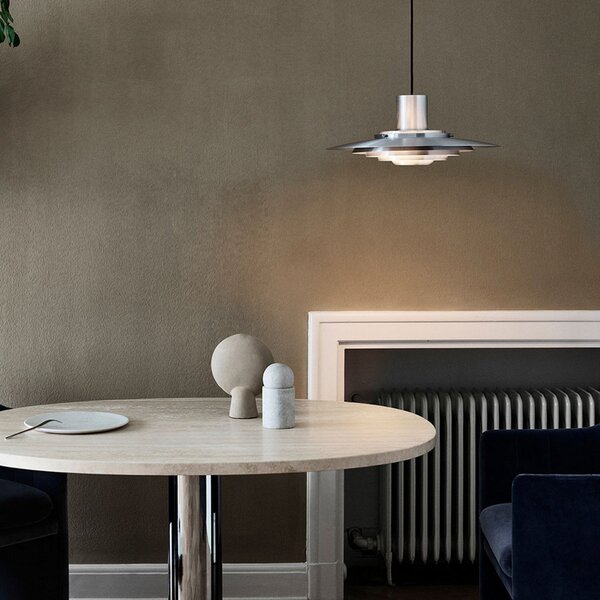 Lampa Wisząca &Tradition, P376 KF1, ściemnialny, metaliczny, salon, metal, design