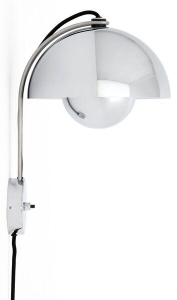 Lampa Ścienna &Tradition, Flowerpot VP8, metaliczny, salon, metal, design