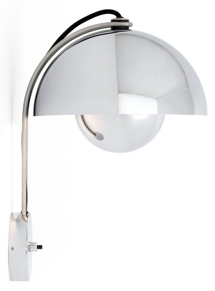Lampa Ścienna &Tradition, Flowerpot VP8, metaliczny, salon, metal, design