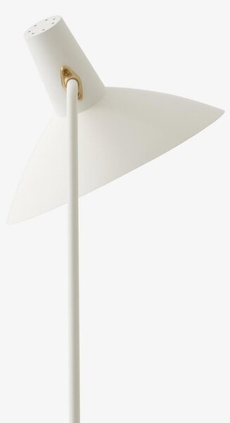 Lampa Podłogowa &Tradition, Tripod HM8, biały, salon, aluminium