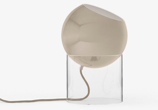 Lampa Stołowa &Tradition, szary, salon, aluminium, design