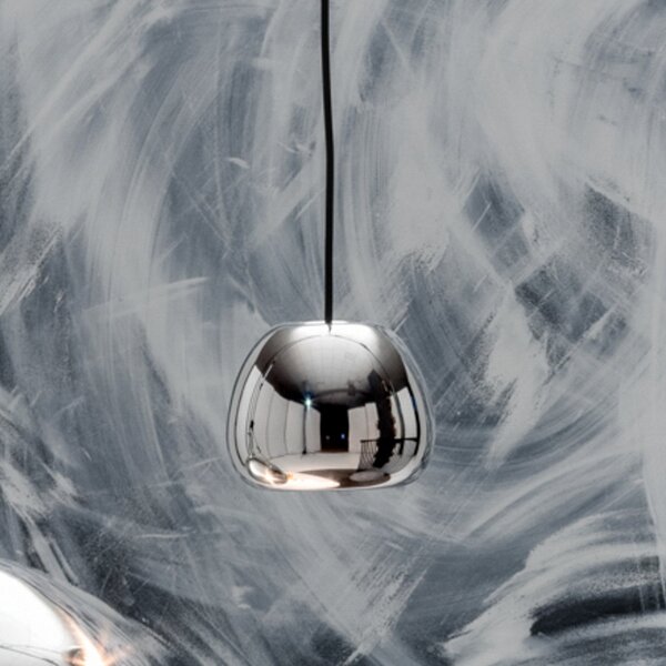 Lampa Wisząca Tom Dixon, Void mini, ściemnialny, metaliczny, salon, metal, design