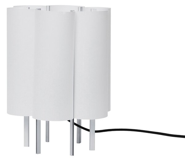 Lampa Stołowa ferm LIVING, Boe, biały, sypialnia, papier | karton, nowoczesny