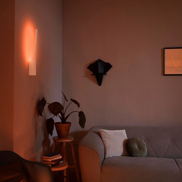 Lampa Ścienna Philips Hue, ściemnialny, biały, metal