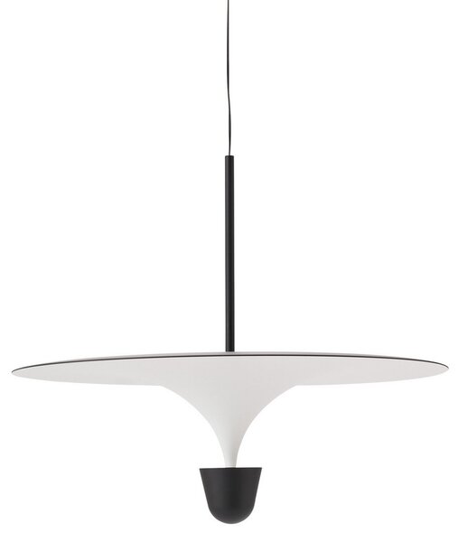 Lampa Wisząca New Works, Kantarell, ściemnialny, biały, jadalnia, metal, design