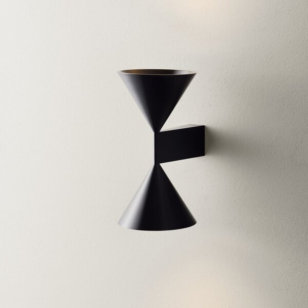 Lampa Ścienna Pholc, Apollo 24, ściemnialny, czarny, salon, aluminium, nowoczesny