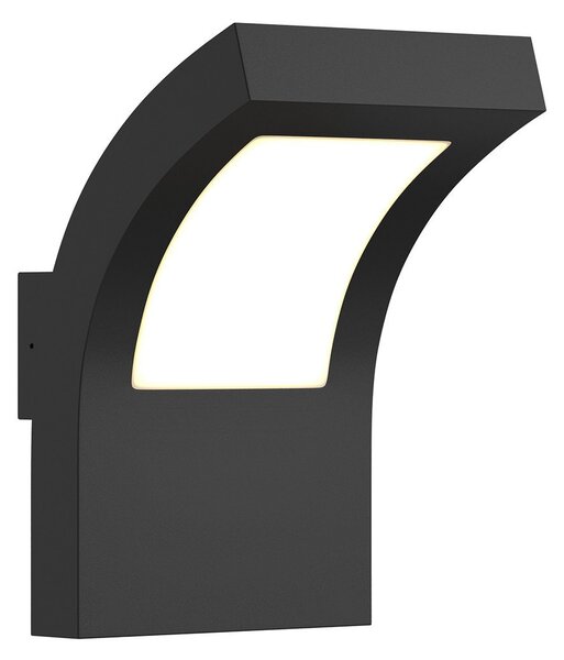 Zewnętrzna Lampa Arcchio, Advik, czarny, taras, aluminium, nowoczesny