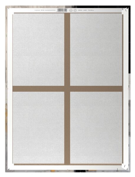 Obraz z ręcznie malowanymi elementami 70x100 cm Jade – Styler