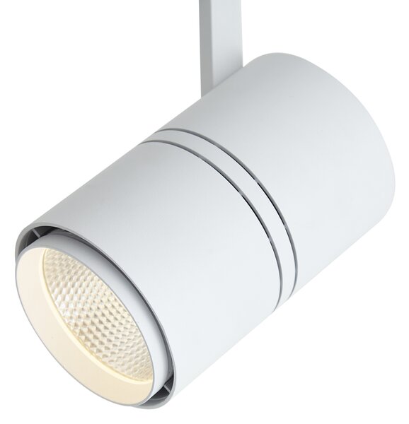 Nowoczesny reflektor szynowy biały do szyny 3-fazowej z LED - 3-Phase Ruler