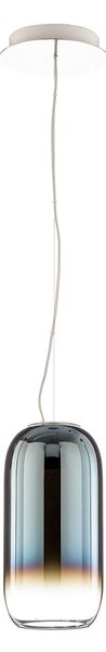 Lampa Wisząca Artemide, Gople Mini, ściemnialny, niebieski, salon, szkło, design