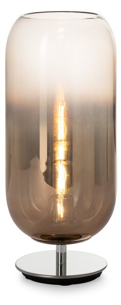 Lampa Stołowa Artemide, Gople Mini, antyczny mosiądz, salon, szkło, design