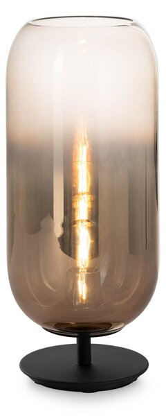 Lampa Stołowa Artemide, Gople Mini, brąz rdzawy, salon, szkło, design