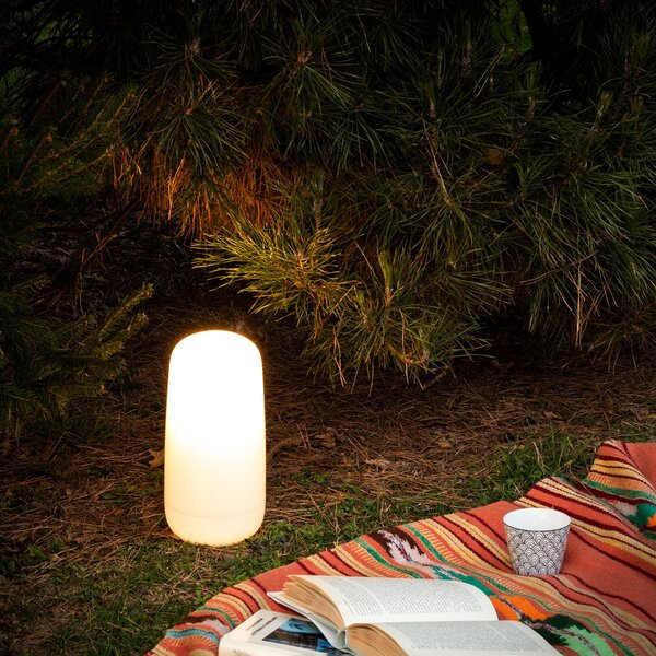 Lampa Stołowa Artemide, Gople, ściemnialny, biały, salon, tworzywo sztuczne, design