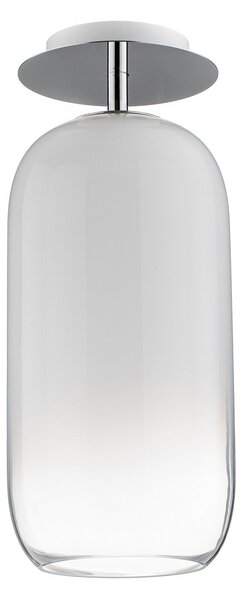 Lampa Sufitowa Artemide, Gople, ściemnialny, biały, salon, szkło, design