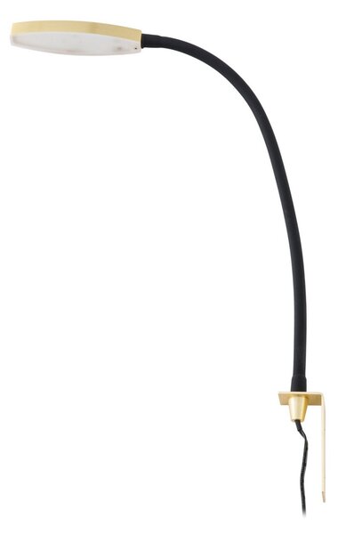 Lampa Ścienna Lindby, Flexola, ściemnialny, czarny, sypialnia, metal