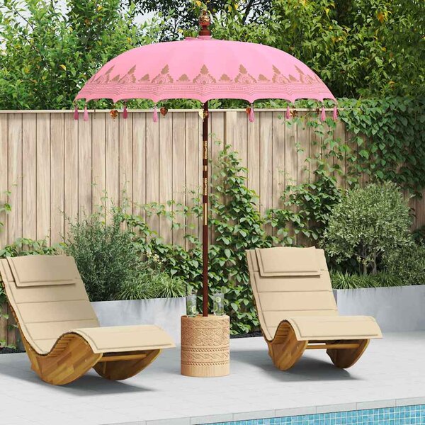 Baliński Parasol Różowy 185 x 185 x 260 cm