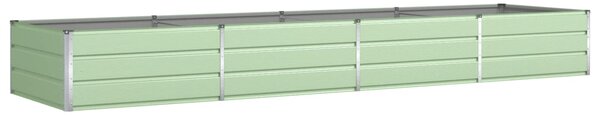Donica Pastelowa Zieleń 385 x 100 x 45 cm Stal Galwanizowana