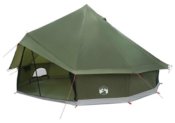 Namiot Tipi z dachem Oliwkowy zielony 500 x 500 x 300 cm