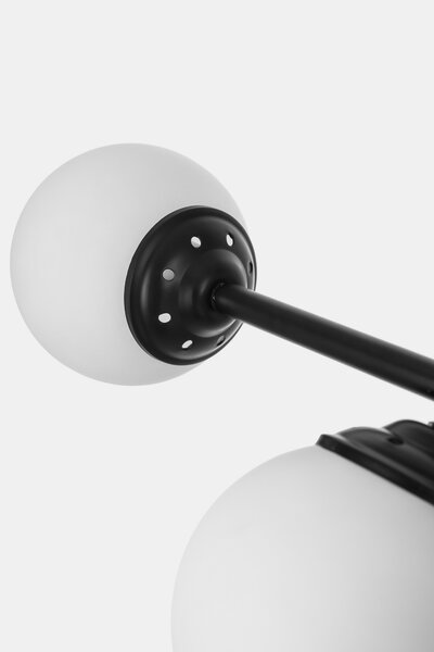 NOWOCZESNA LAMPA WISZĄCA CZARNA FINO W4