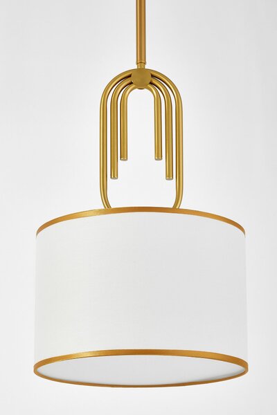 GLAMOUR LAMPA WISZĄCA BIAŁA ZANETTI D30